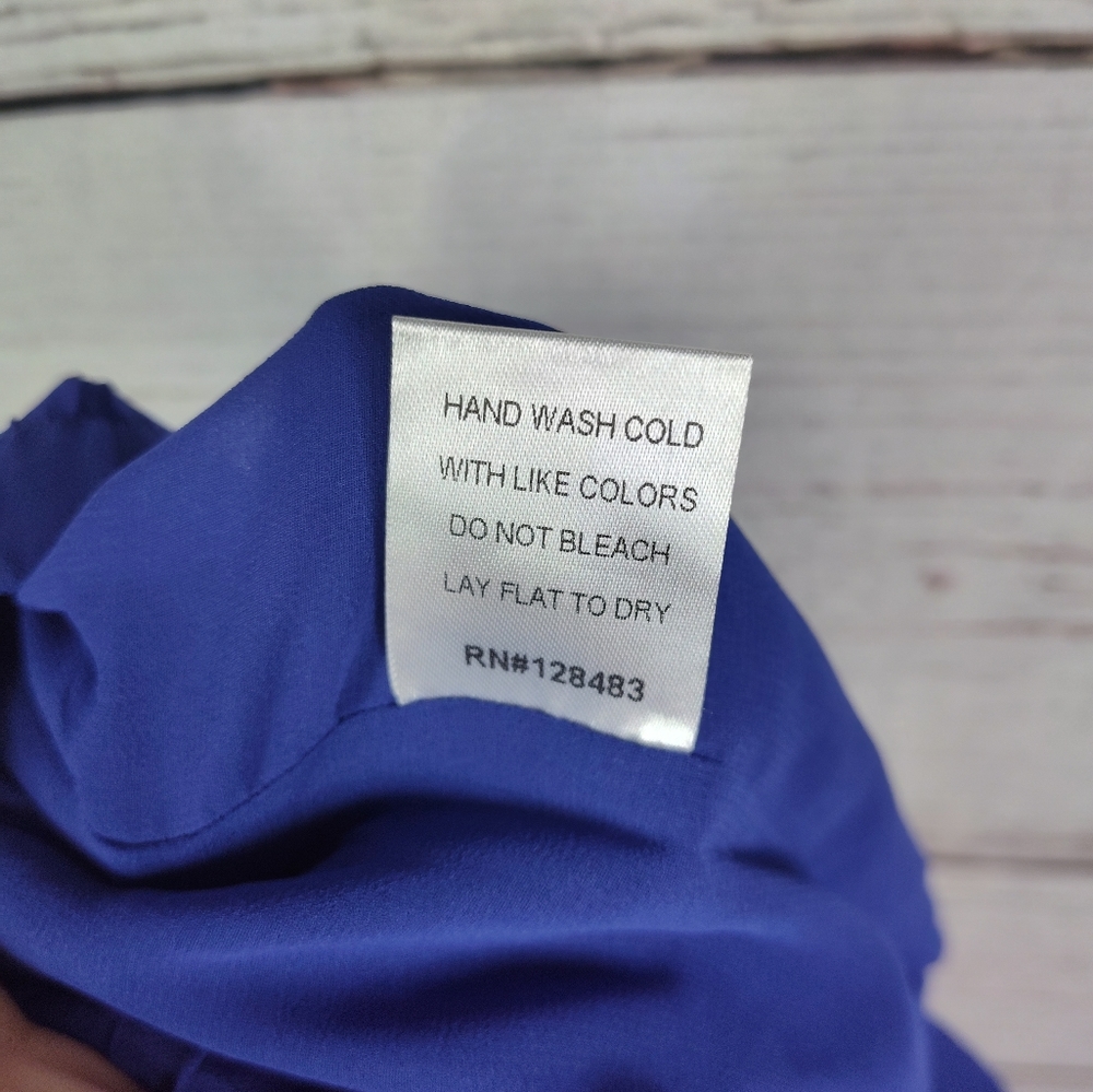 UNIQ Sheer Wide Leg Dress Pants - Picture 10 of 12